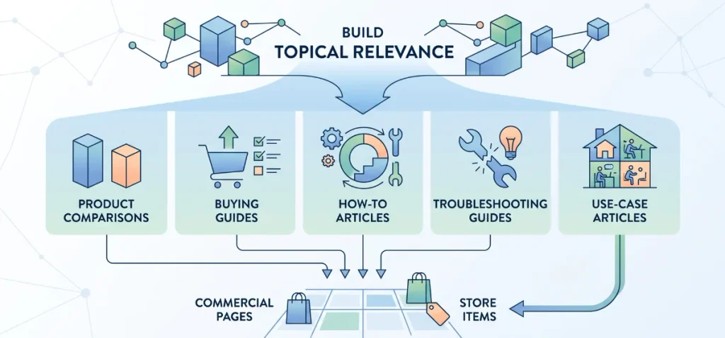 Create Supporting Content That Builds Topical Relevance