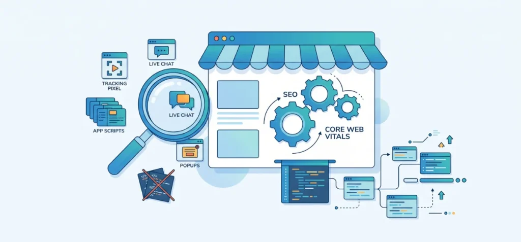 Audit Apps and Javascript for SEO and Core Web Vitals