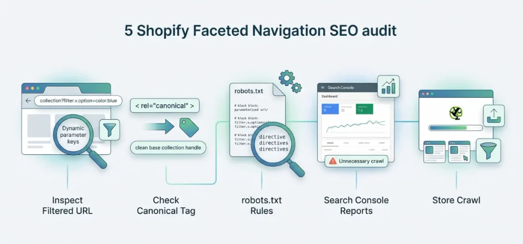 How to Audit Shopify Faceted Navigation SEO