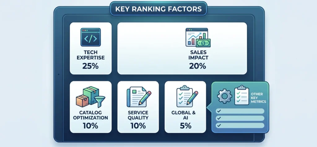 How I Ranked These Shopify Plus SEO Agencies