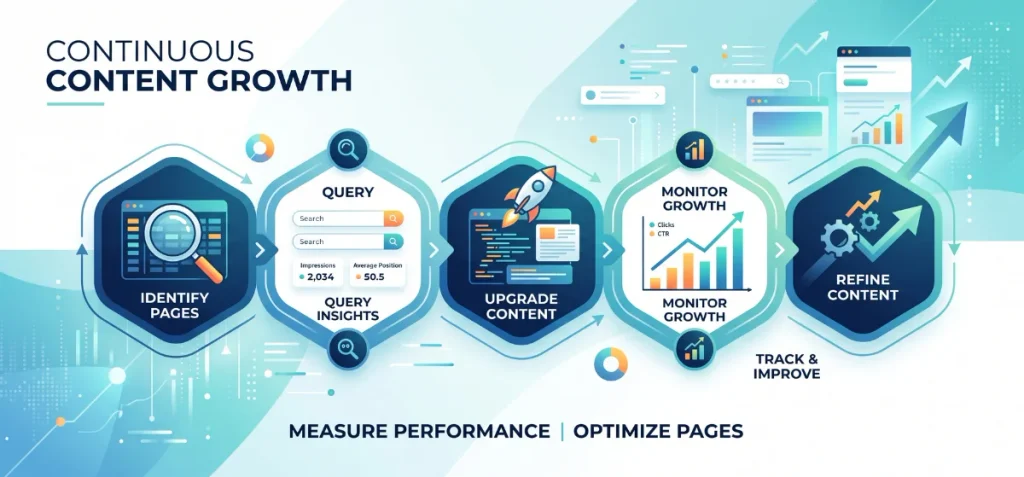 Track Which Keywords Are Moving and Improve the Pages