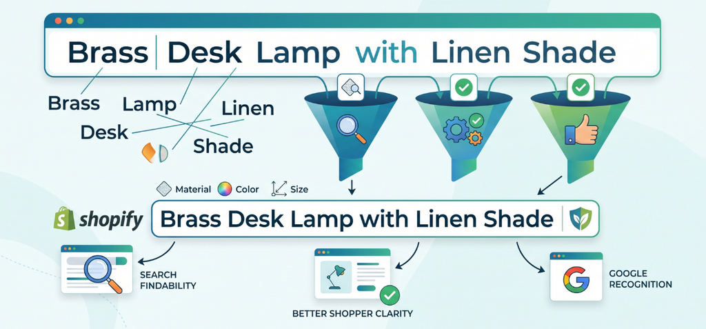 How to Write an SEO Friendly Shopify Product Title