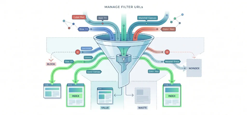Filter Tag and Faceted URLs Creating Crawl Waste