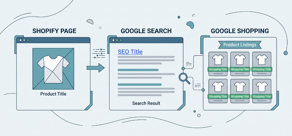 Shopify Product Title vs SEO Title vs Google Shopping Title