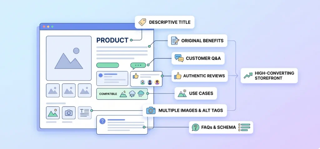 Optimize Product Pages for Search Conversion