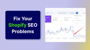 shopify seo problems featured image for copten writer