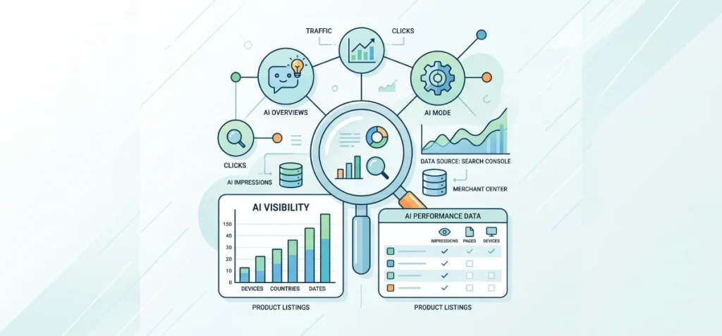 Measure Visibility in AI Overviews and AI Mode
